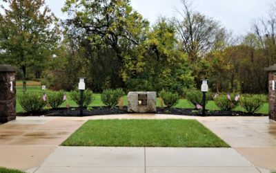 The Dedication to the “Never Forget Garden”