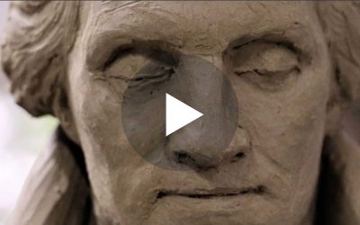 George Washington Memorial Statue Foundry Pour, Washington Crossing National Cemetery